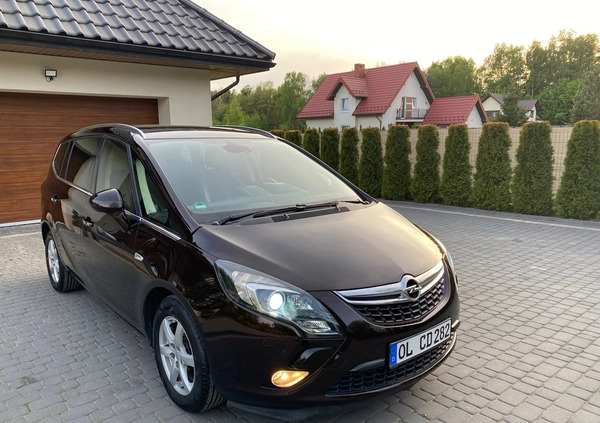 Opel Zafira cena 37900 przebieg: 203000, rok produkcji 2012 z Kielce małe 781